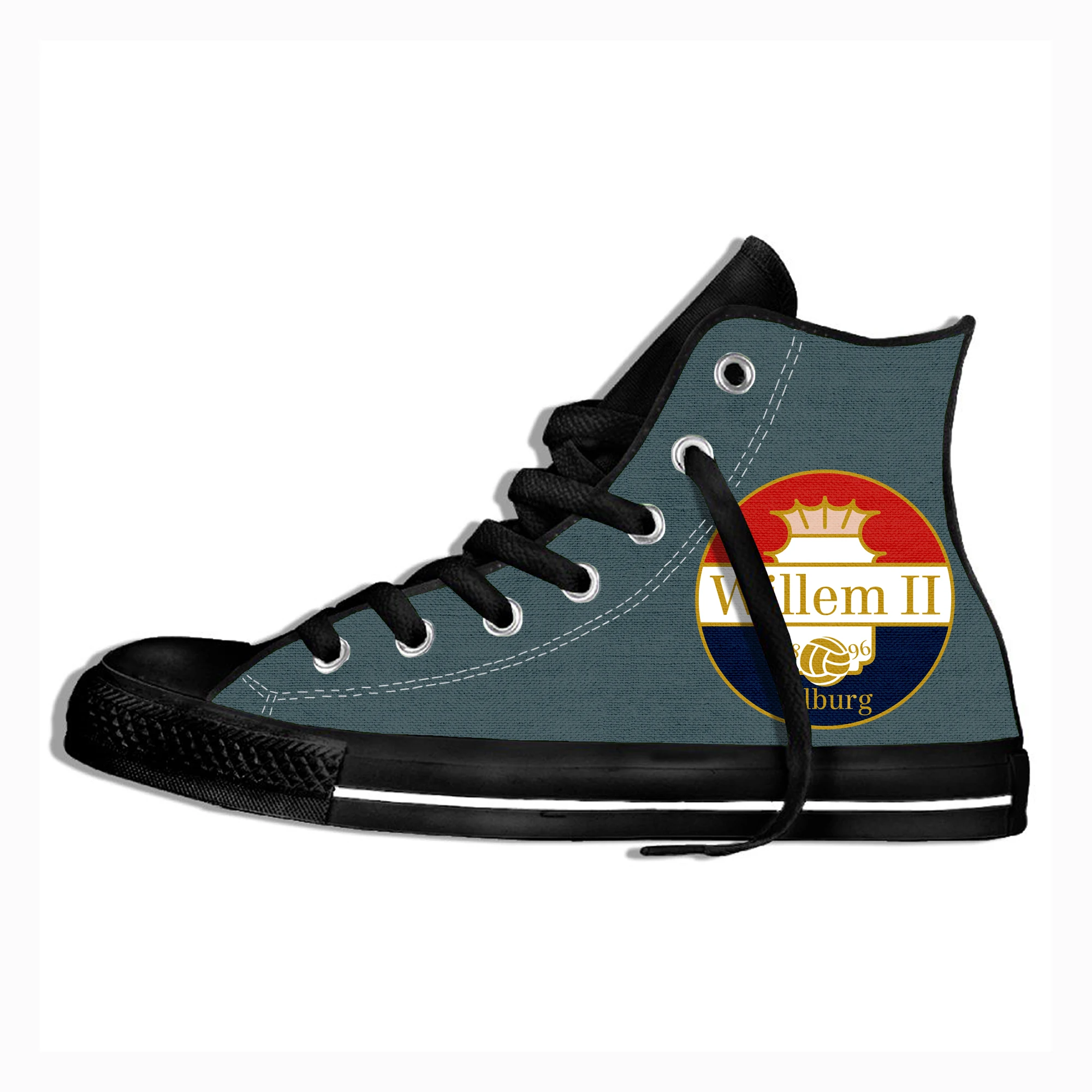 

Кроссовки Willem II вулканизированные для мужчин и женщин, модная холщовая обувь в стиле ретро, на плоской подошве, удобные высокие кеды