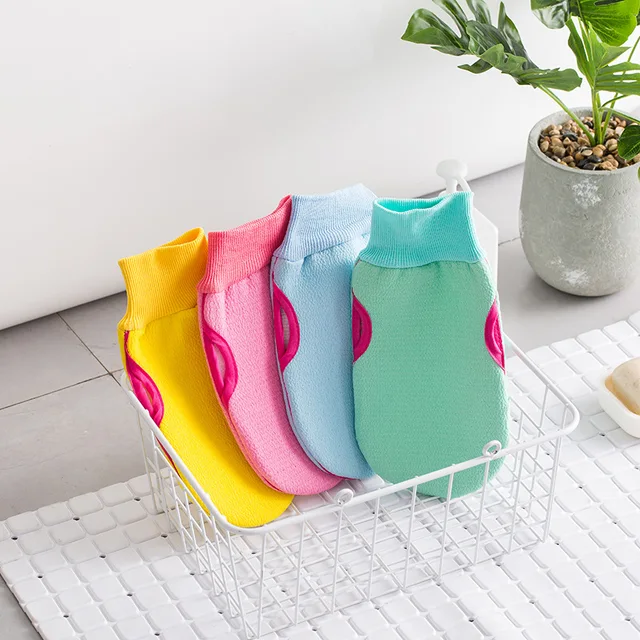 Wash Body Bath Towel Removal Exfoliating Body Cleaning Tool Gloves Bathroom Wash Body Accessories Shower Scrubber Brush Gloves