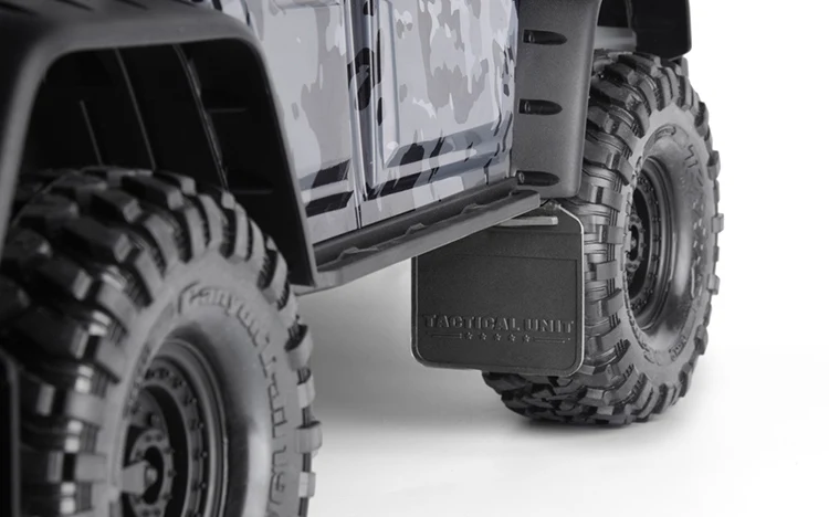 Корп 4 шт. передние и задние крылья резиновый брызговик для 1/10 Rc автомобиль Traxxas TRX-4 тактическое подразделение