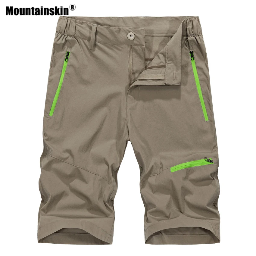 Шорты Mountainskin мужские быстросохнущие спортивные дышащие штаны для активного