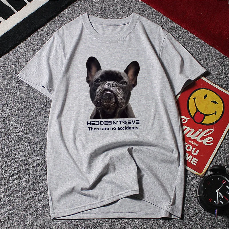 Футболка мужская в стиле Хай-стрит смешная креативная тенниска с коротким