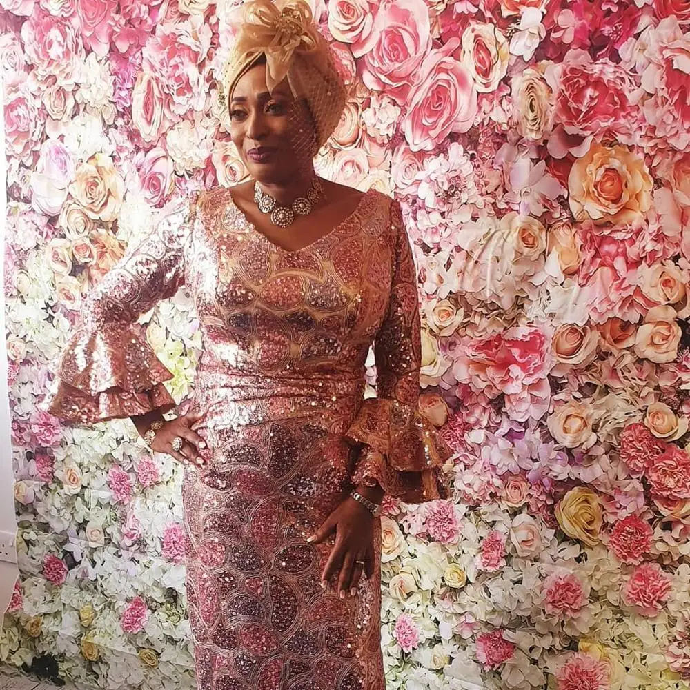 Новейшая африканская кружевная ткань высокого качества французская сетчатая