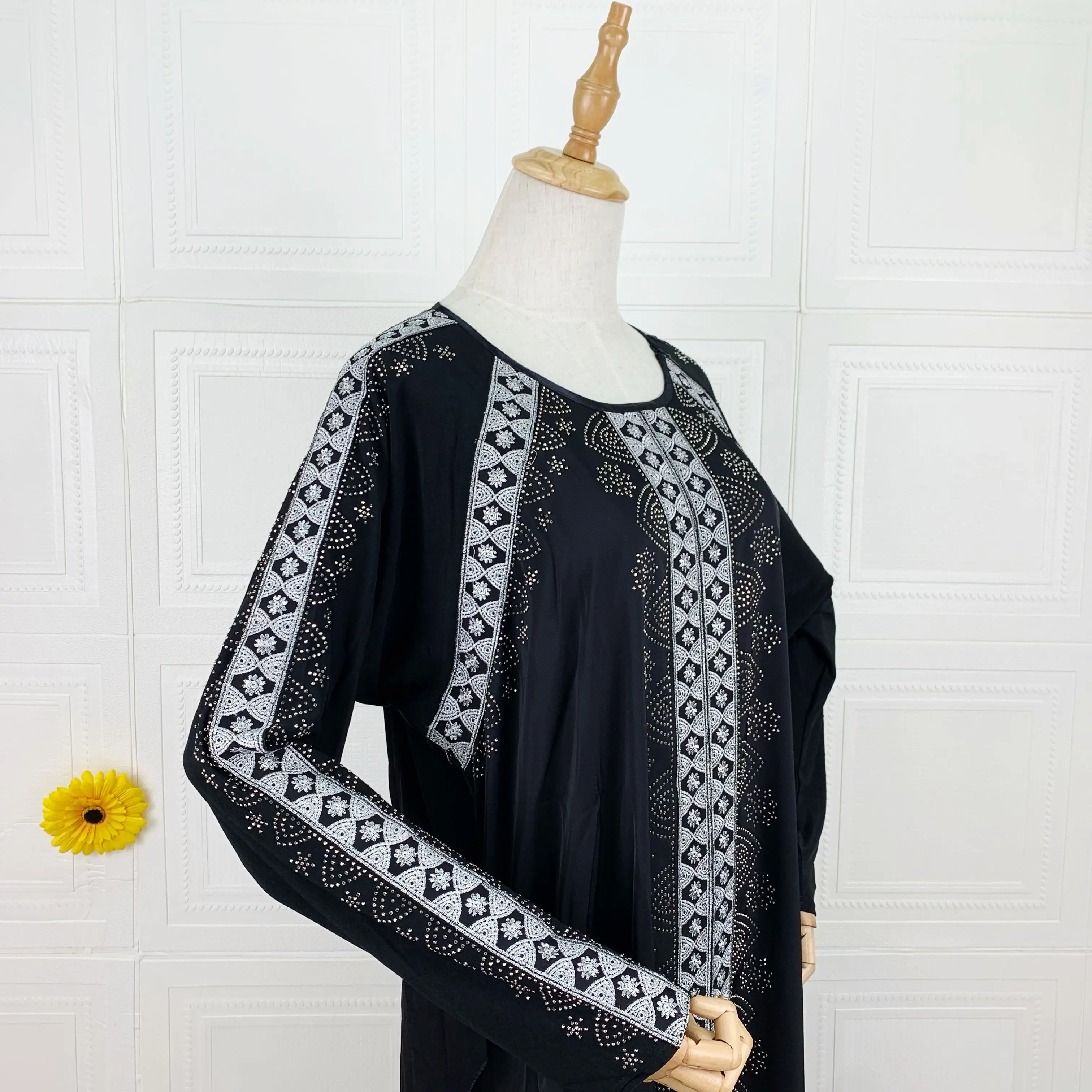 Новинка женское длинное платье Abaya высококачественные толстовки с капюшоном