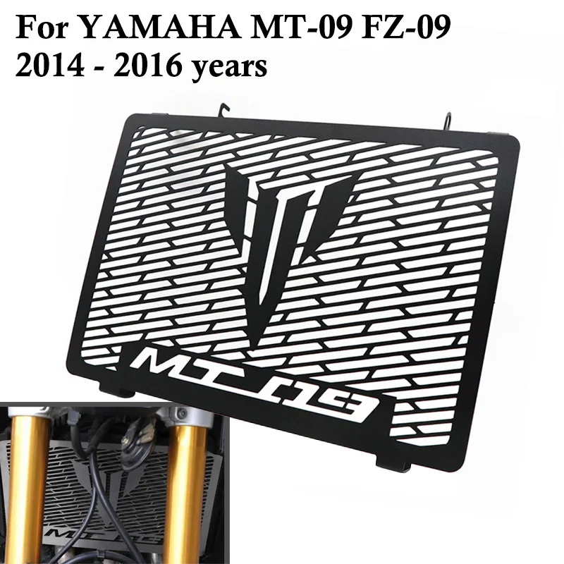 

Для YAMAHA MT09 FZ09 MT-09 MT FZ 09 2014 2015 2016 мотоциклетная решетка радиатора, защитная крышка, защита, аксессуары