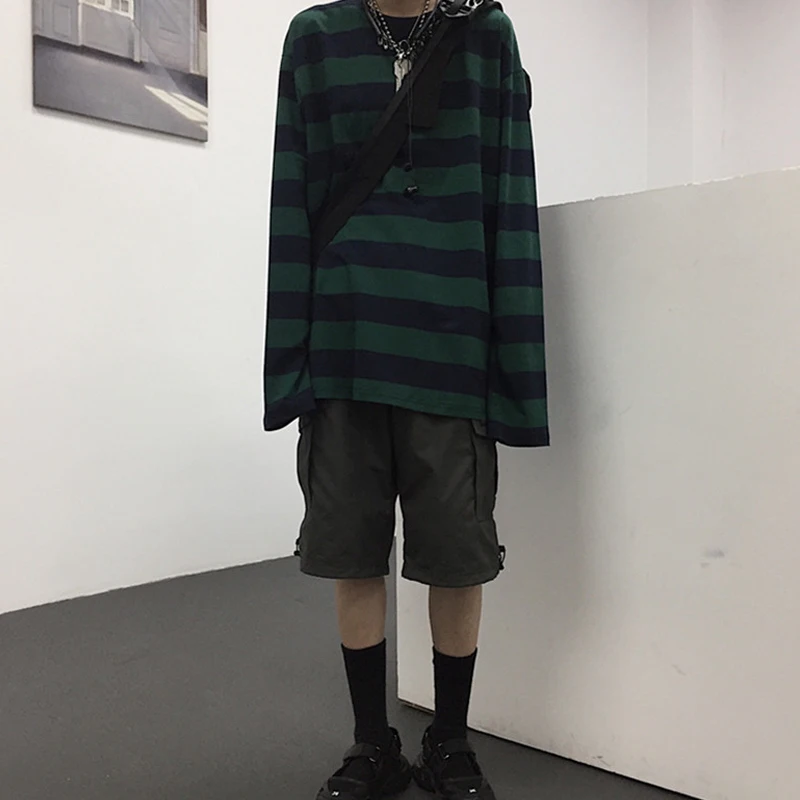 Женская футболка в стиле хип хоп с длинным рукавом без бретелек|Футболки| |