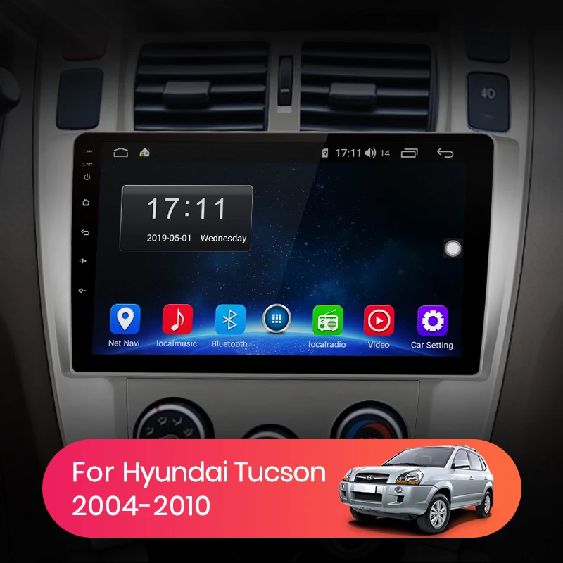 Автомагнитола AWESAFE PX9 для Hyundai Tucson мультимедийная стерео система на Android 10 с GPS