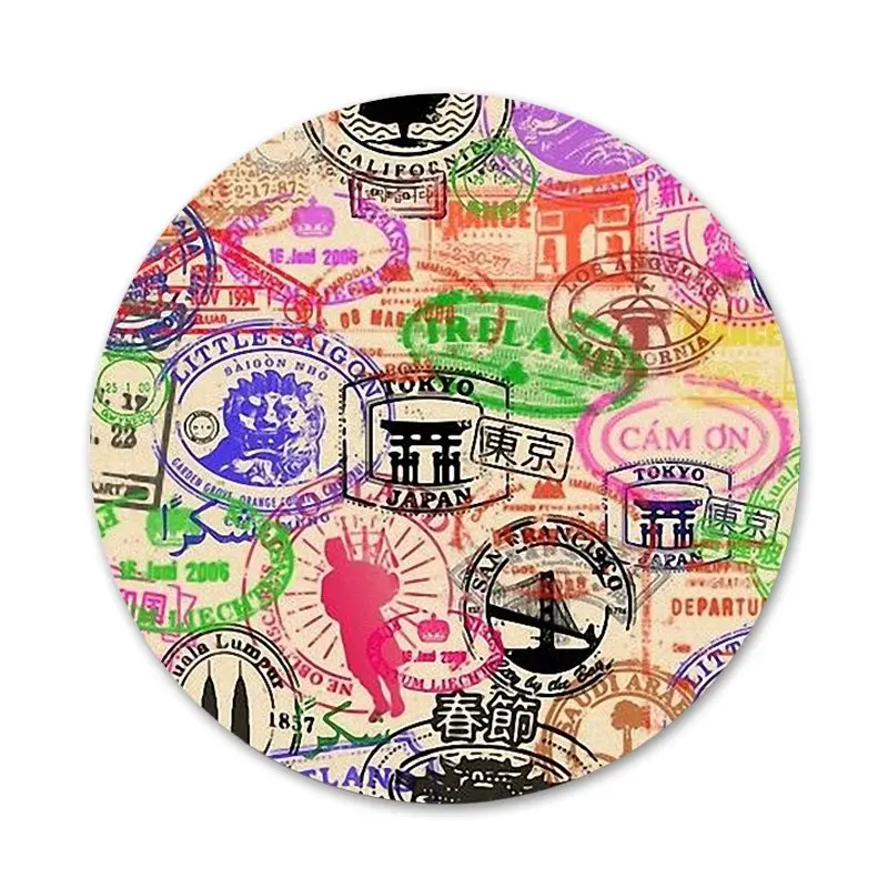 Магнитные наклейки в стиле ретро для кухни домашнего декора холодильника