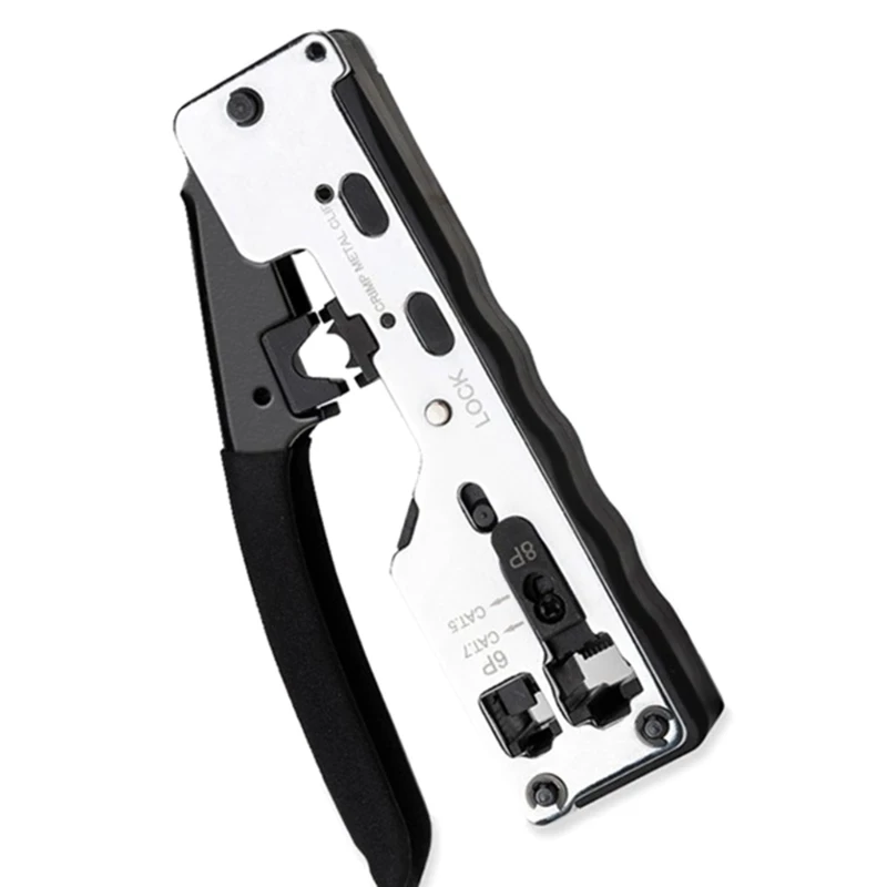 2021 new rj45 clips network tool cable crimper ethernet wire cutter cat7 cat6a cat6 cat5 free global shipping