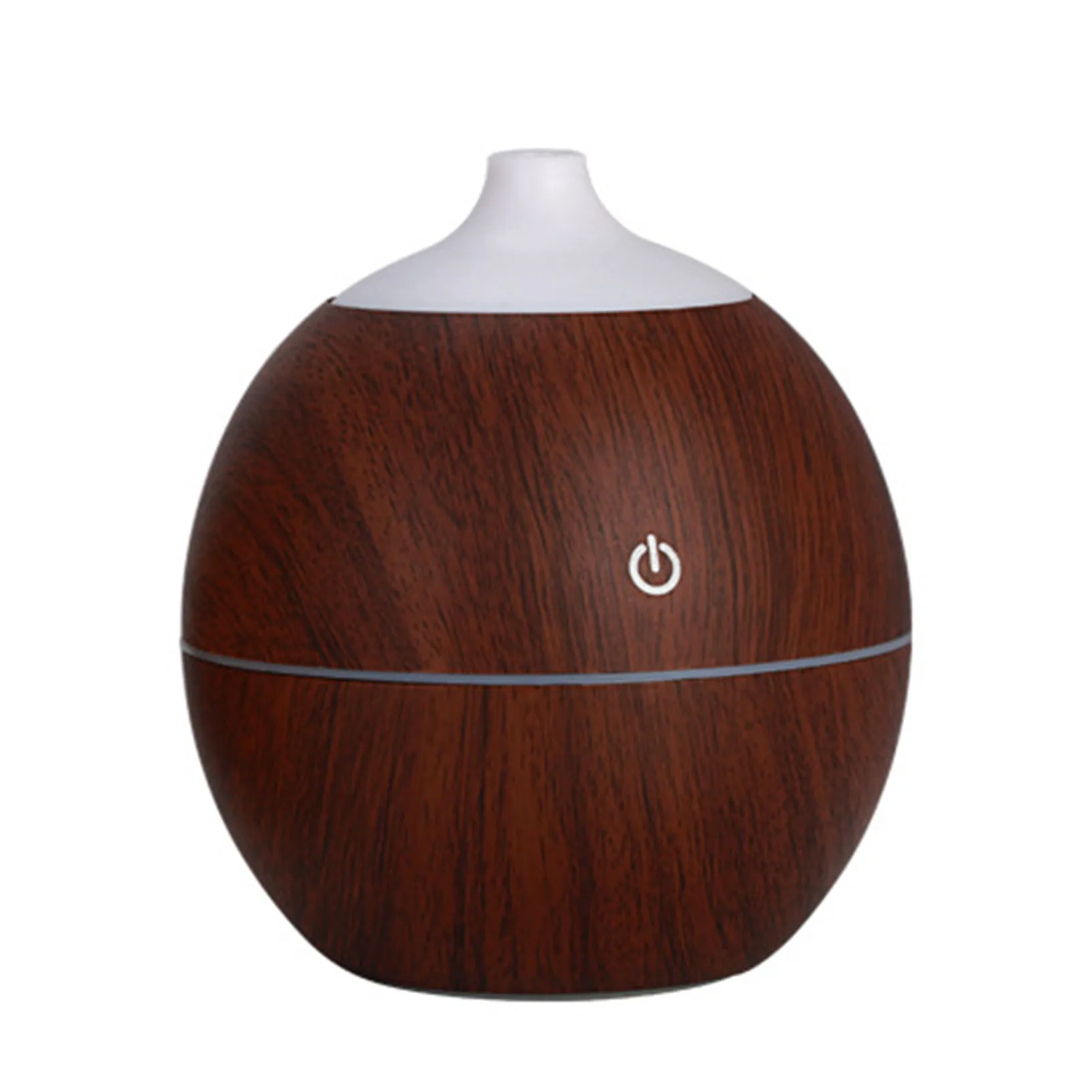 

Electric Air Humidifier Essential Aroma Oil Diffuser Ultrasonic Wood Grain Humidifier USB Mini Mist Maker LED Light