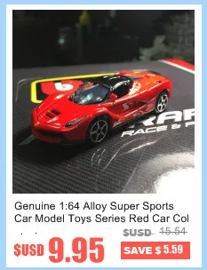 5 шт. 1: 64 детские игрушки модели спортивных автомобилей мини Карманный Автомобиль костюм авто полицейский гоночный автомобиль металлическая модель автомобиля Детские подарки для детей