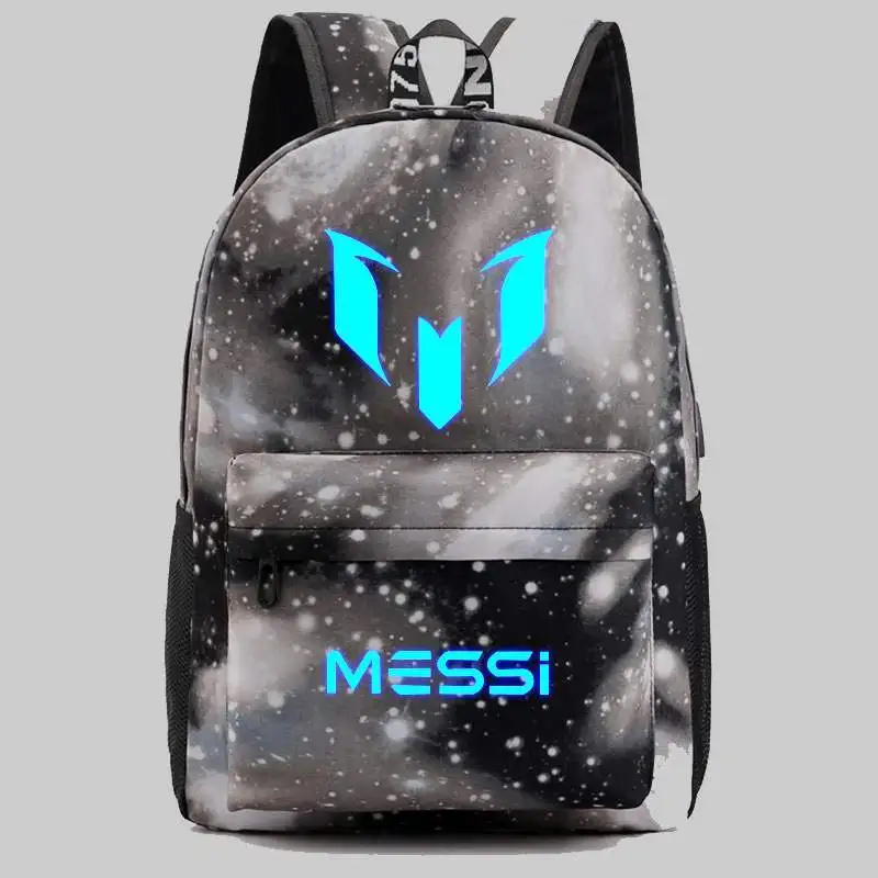 Новый список Lionel Messi рюкзак модный Повседневный Рюкзак подростковый мужской wo