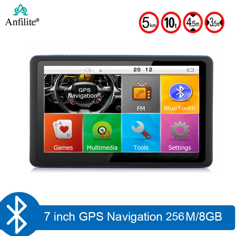 GPS-навигатор для грузовика 7 дюймов 256 м + 8 Гб | Автомобили и мотоциклы