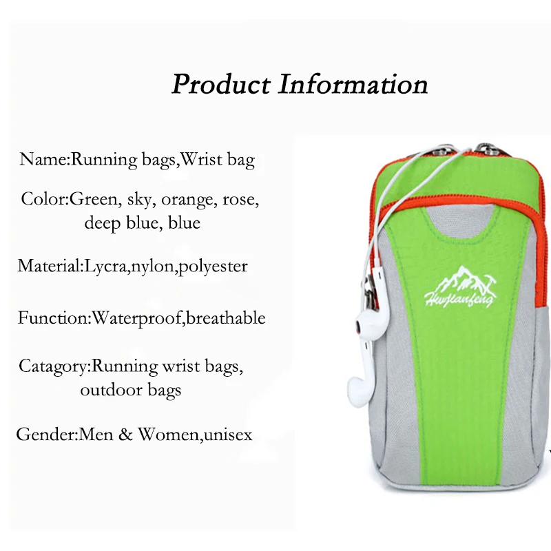 Наружная сумка для бега на мобильный телефон чехол Чехол руку сумки мужские и