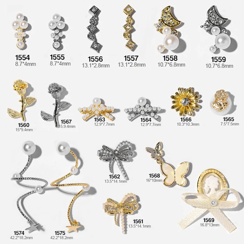 2 шт. Циркон класса люкс с украшением в виде кристаллов Стразы для дизайна ногтей