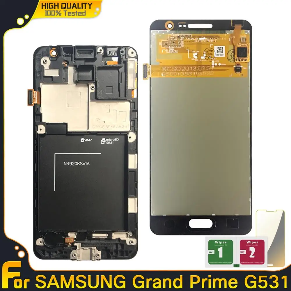 Сменный сенсорный ЖК экран для Samsung Galaxy Grand Prime G531H G531F G531 G531FZ G531F|Экраны мобильных