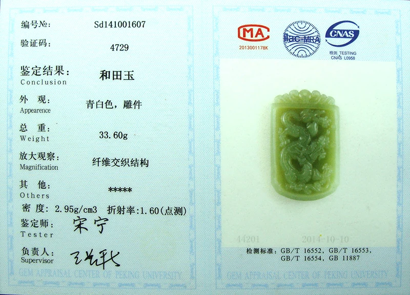 Подвеска CYNSFJA из натурального нефрита мужские счастливые амулеты дракон нефрит