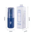 Портативная чашка для зубной щетки Naturehike 200 г с функциями Экономия места, сепарация сухой и влажной чистки, набор дорожных аксессуаров