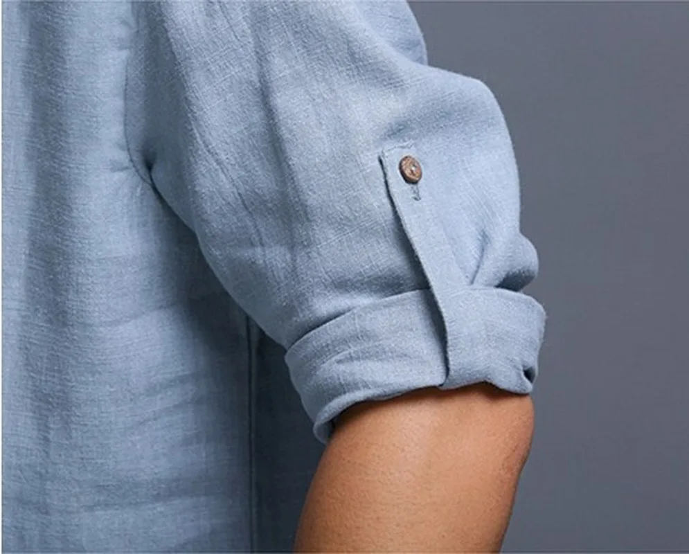 

Men Clothing 2020 Spring Autumn New Long-sleeved Men's Shirt Casual Fashion Plus Size Camisas Para Hombre