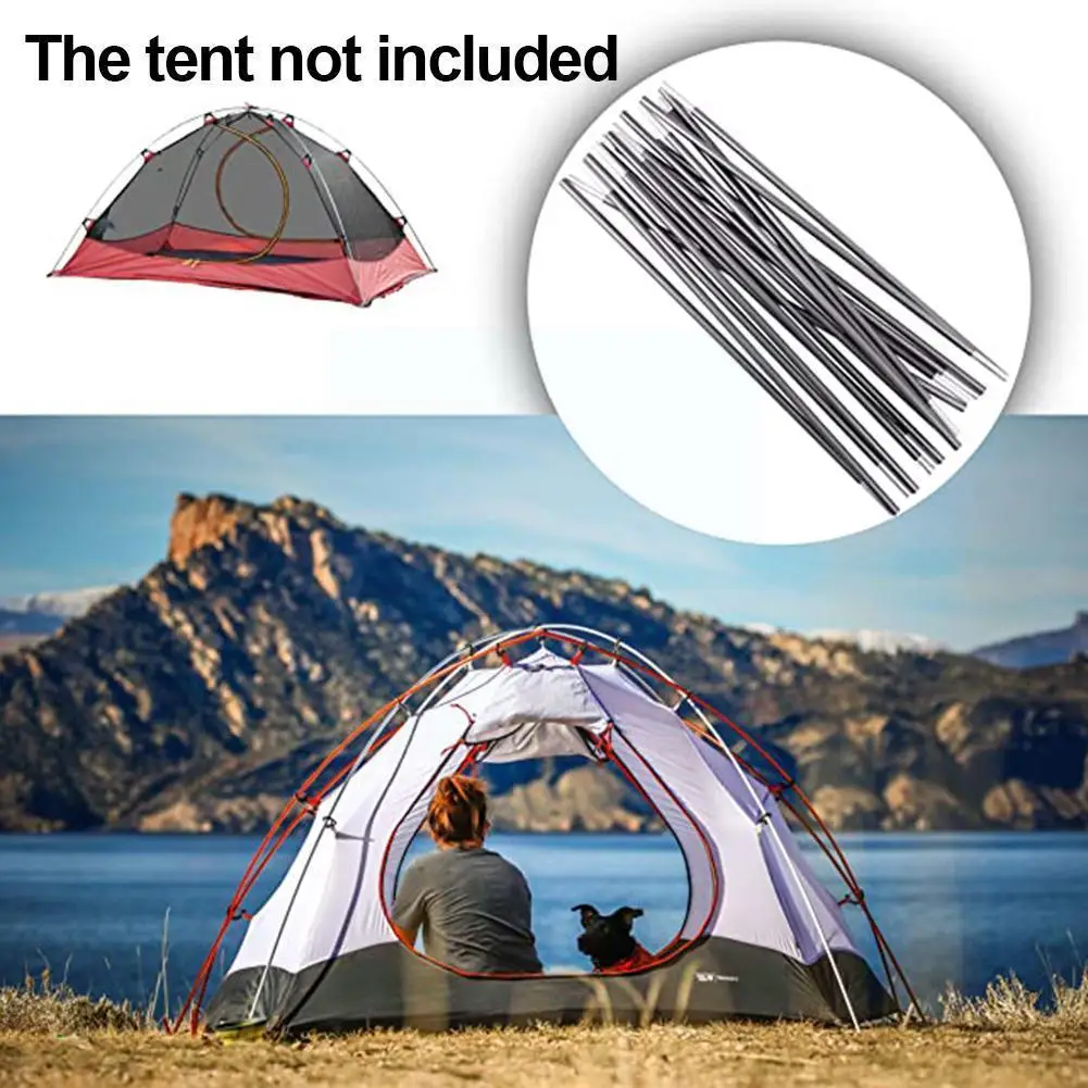 

Outdoor Tent Pole Camping Tent Equipment Canopy Tarp Poles Rods Supporting Frame Awning Frames Tent Accessories A7t3