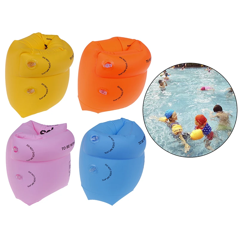 

2pair(4pcs) Swim Water Rings Protable PVC Inflatable Armbands Aid Children Floats Swimming rings Arm Bands Inflatable Safety