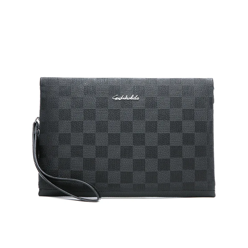 

Luxury Business Men Wallet Leather Man Clutch Bag Coins Pocket Purse Casual Envelope Long Wallets Male Handy Bag