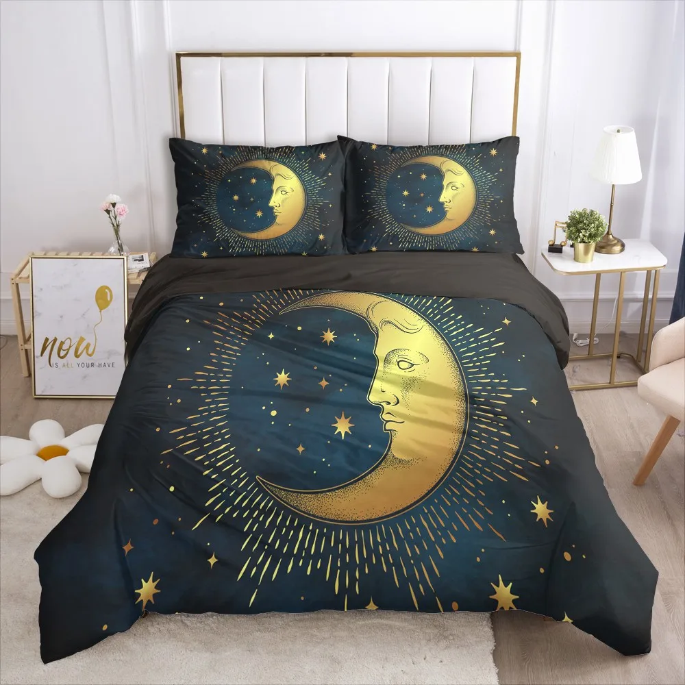 

3D Magic Design Duvet Cover Set Bedding Sets Comforter Cases Pillow Covers Full Double Single King Queen Size White Bedclothes