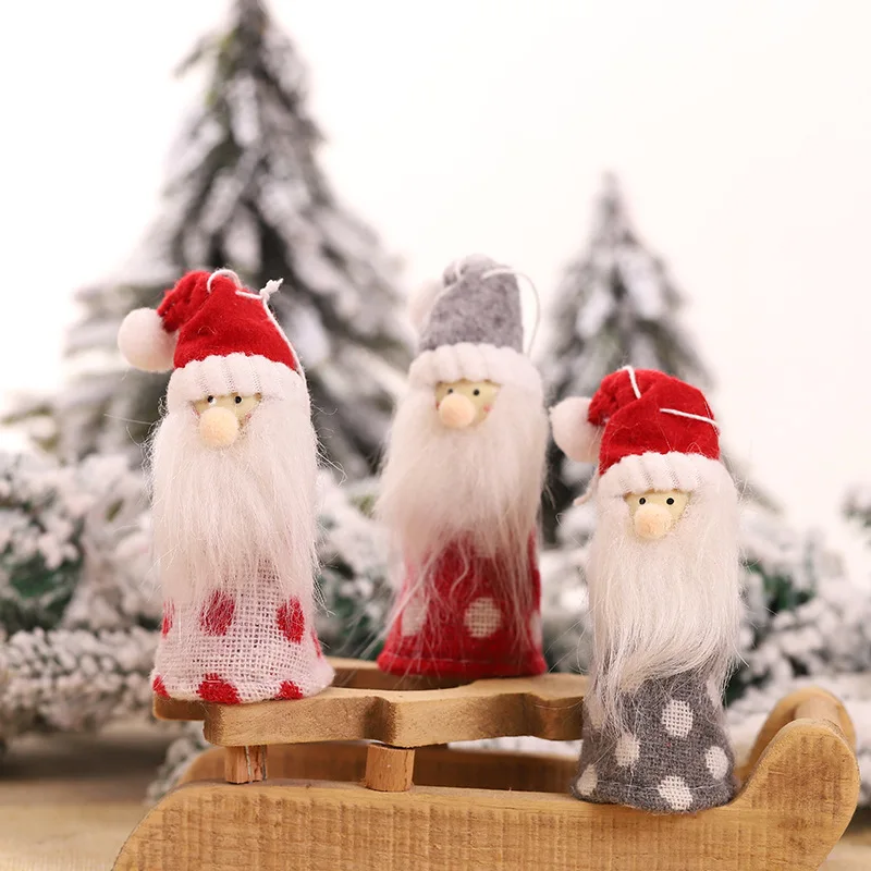 Рождественские Чулки украшения для кукол рождественские дома Санта Клаус кукла