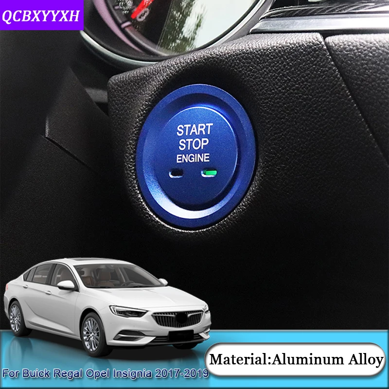 Крышка кнопки зажигания для Buick Regal Opel Insignia 2017 2019 Holden командор (ZB) 2018 2019|Наклейки