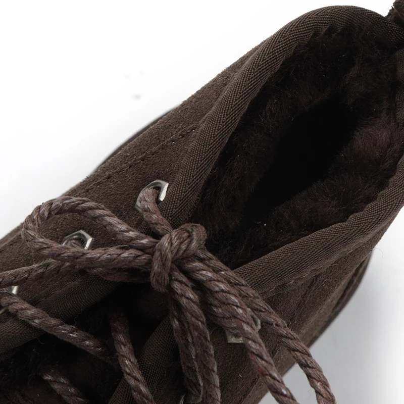 Новый стиль 2022 лучшие женские зимние сапоги из натуральной кожи 100% натуральный