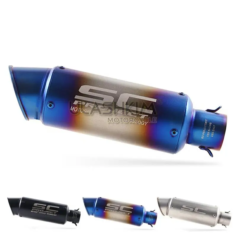 

Motorcycle Exhaust Muffler Pipe Link middle Pipe Slip On For HONDA CBR400 CB500R CBR500R 2013-2015 CB400X CB500X 2013-2019