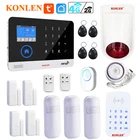 Tuya WIFI 4G 3G 2G GSM домашняя система охранной сигнализации защита от взлома беспроводное проводное приложение Smart Life с камерой дистанционное управление домом