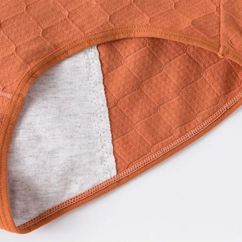 

Cotton Menstrual Period Panties Leakproof Saisus Mid-Waist Women's Menstruation Pants Thin Breathable Antibacterial Underwear