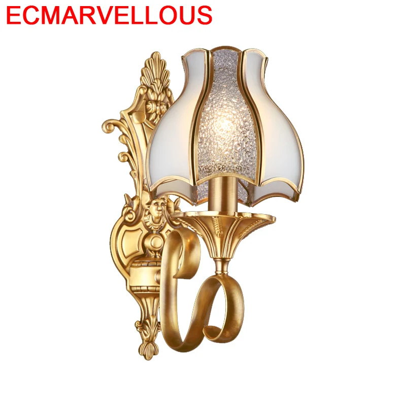 Настенный светильник Kinkiety Deco настенный с аппликацией Wandlampen Tete De Lit Badkamer