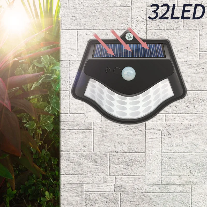 Настенный светильник ing светодиодный солнечной энергии уличный фонарь с