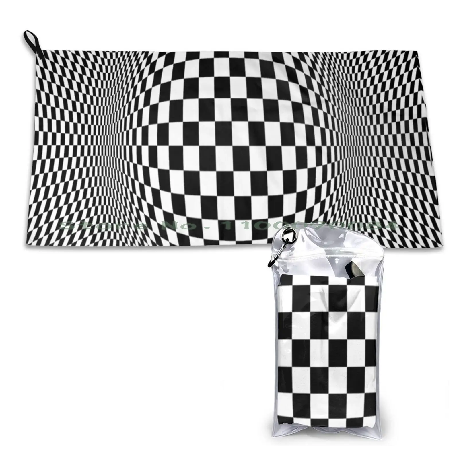 

Optical Illusion-Visual Illusion Quick Dry Towel Gym Sports Bath Portable Supermoto Supermotard Motocross Moto Cross Supercross