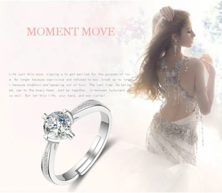 Свадебное кольцо с бриллиантом Сердце коготь пара женское партия|Кольца| |