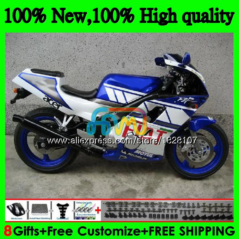 

FZR250R For YAMAHA FZRR FZR 250R 250 FZR250 90 92 93 94 95 Blue white 128BS.62 FZR-250 1990 1991 1992 1993 1994 1995 Fairings