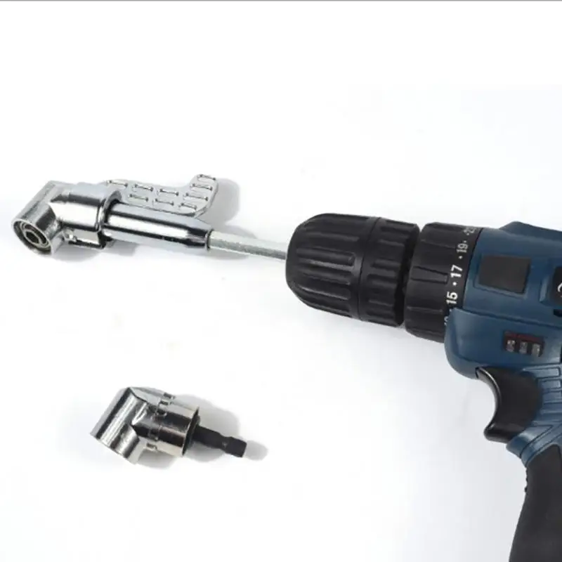 Дрель под прямым углом 105 градусов удлинитель отвертка насадка 1/4 дюйма
