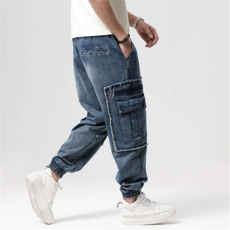 Мужские джинсовые брюки размеры до XXXXXXL |