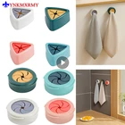 Стеллажи для хранения полотенец, самоклеящийся крючок, держатель для салфеток, держатель для кухонных полотенец, держатель для чистки заглушек, инструмент, аксессуары для ванной и кухни