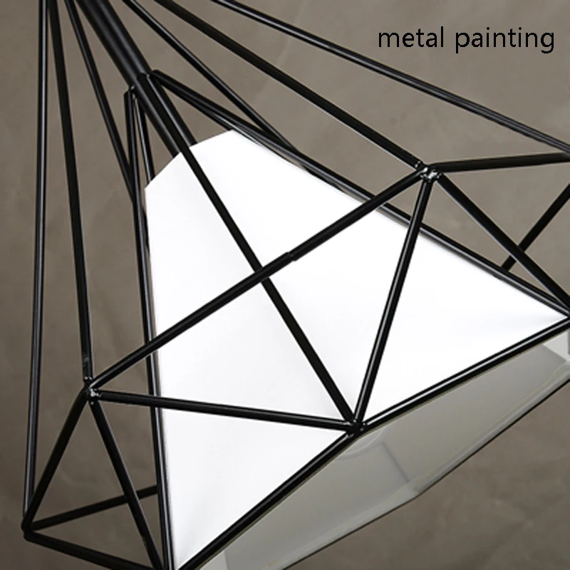 Подвесные светильники винтажная Подвесная лампа железная клетка искусство для