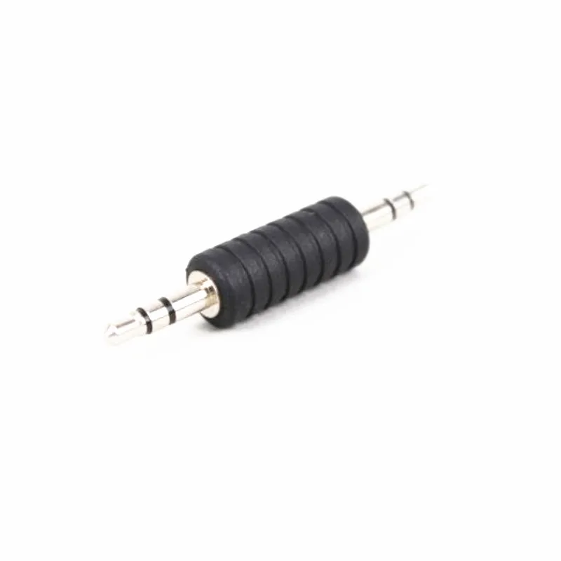 10pcs/lot Nickel Plated 3 Pole 3.5mm Audio Cable Adapter Male To Stereo Aux Plug Straight Converter For MP3 Connector | Обустройство