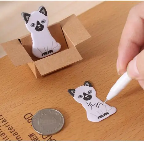 

1pcs/Lot Cat Memo Pad Sticky Note Paper Creative Scrapbooking Sticker Pads Korean Stationery