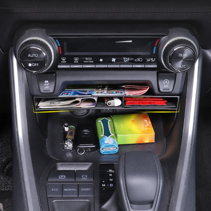 Аксессуары для стайлинга автомобиля ящик хранения средней консоли салона лоток