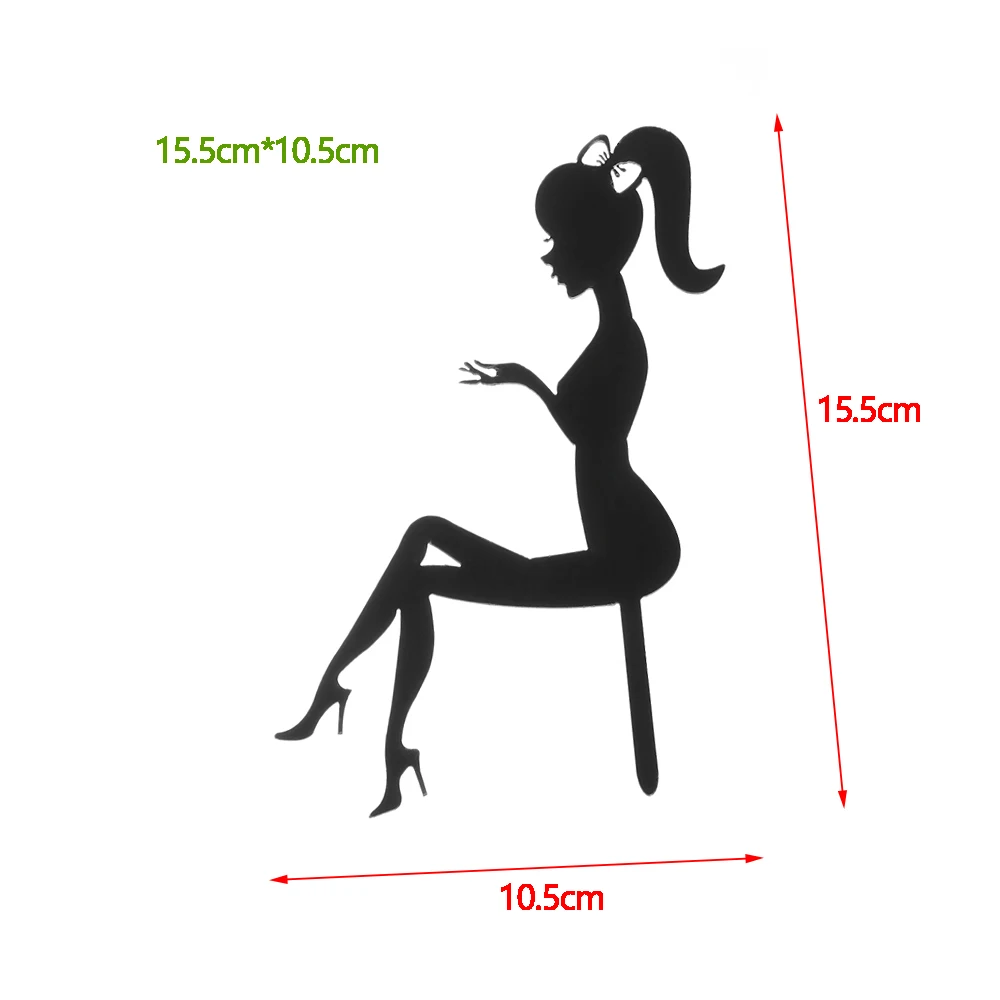 Женские акриловые украшения для торта на высоких каблуках свадьбы день рождения