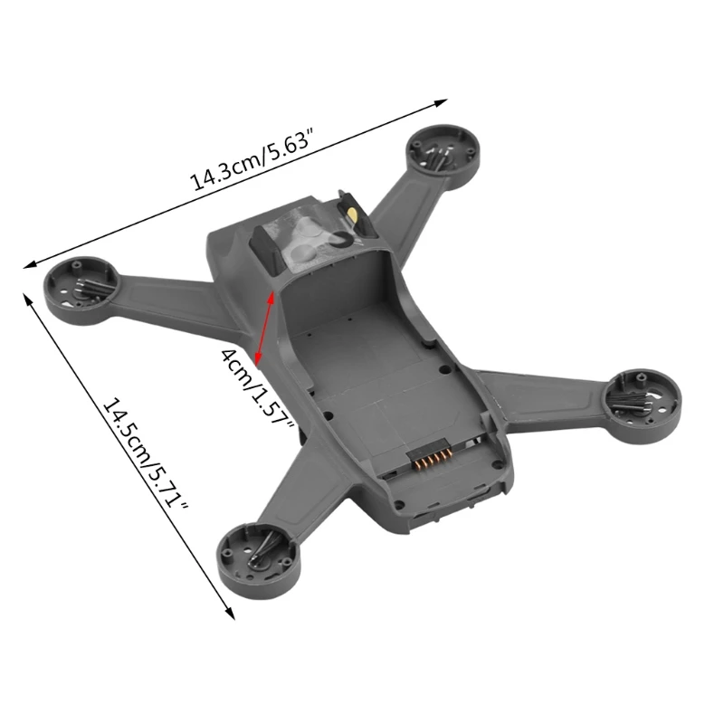 Корпус средней рамки запасные части для замены корпуса чехол дрона Spark ABCD |