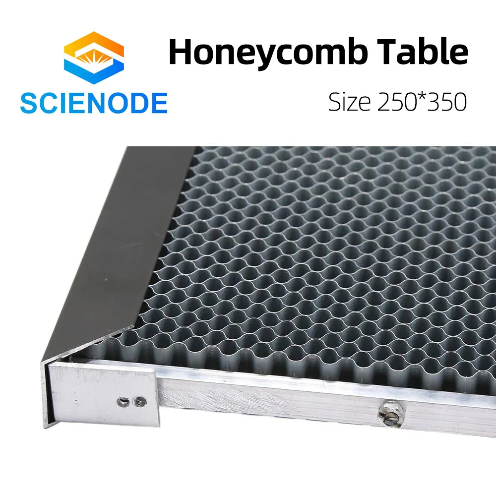 Scienode Honeycomb Working Table 250*350mm Customizable Size Board Platform Laser Parts for CO2 Laser Engraver Cutting Machine enlarge