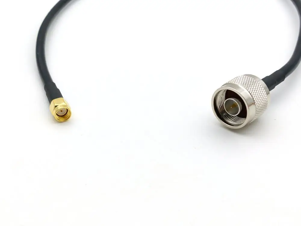 30 шт. кабель rg58 50 см conector N male и Sma female(без pin) разъем