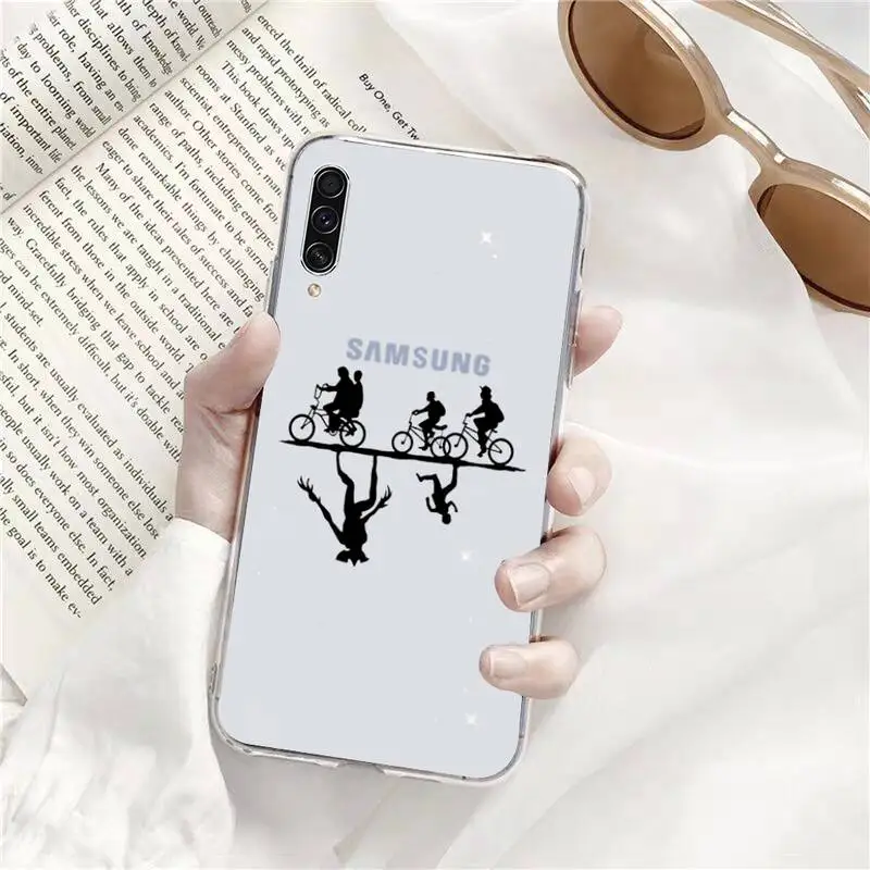 

Stranger things Fashion Phone Cases Transparent for Samsung s9 s10 s20 Huawei honor P20 P30 P40 xiaomi note mi 8 9 pro lite plus