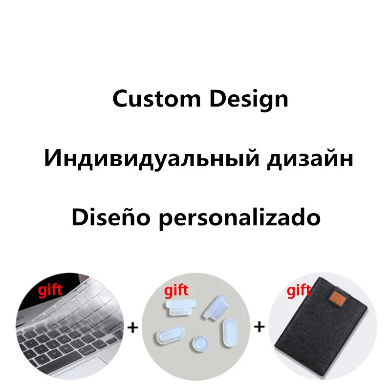 Custom Design 02 MTT чехол индивидуального дизайна для Macbook Air Pro retina 11 12 13 15 16 дюймов Сенсорная панель чехол для mac book pro 13,3 ''сумка для ноутбука - Цвет: Custom Design 02